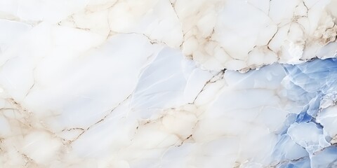 Naklejka premium White and Blue Marble Texture