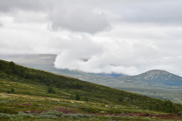 Rain Clouds over Dovre