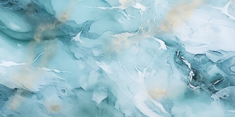 Fototapeta premium Abstract Blue and White Marble Texture