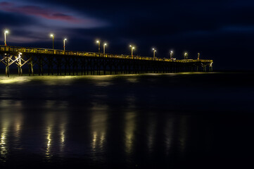 Fototapeta premium Nautical Twilight on Beach