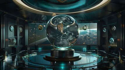 Terrestro sidereal globe patent art