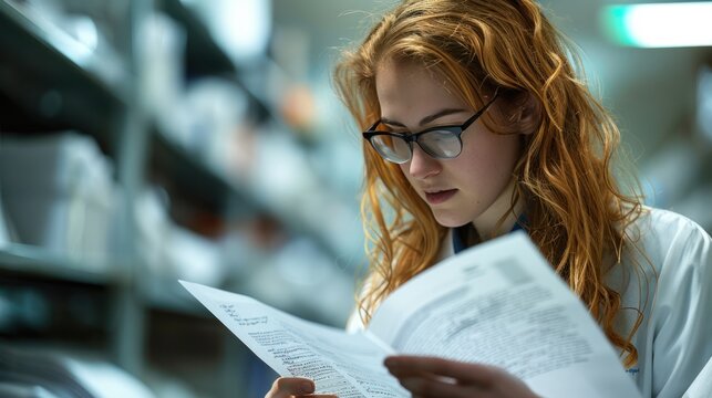 A researcher preparing a scientific manuscript for publication, representing the dissemination of research findings