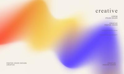 Trendy gradient mesh abstract design background. Abstract digital background