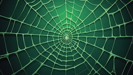 Obraz premium green spiderweb design abstract background art design