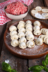 cooking homemade dumplings for healthy eating