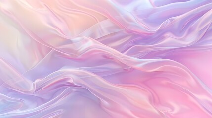 Obraz premium Abstract digital art with swirling pink and purple hues creating a dreamy texture.