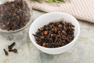 Carnation cloves aroma flavour bud