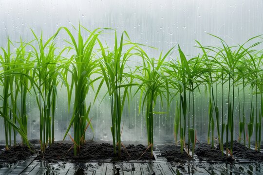 Growth Patterns in Rice: Visualizing Temperature and Water Impacts