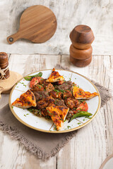 Kofta, turkish beef or lamb meatballs
