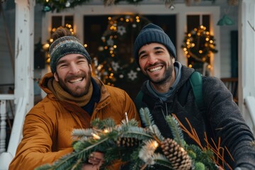 An abstract visual featuring bar and line graphs surrounded by various data-related elements in blue and orange, representing data analysis and trends in a modern artistic style.