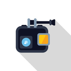 Action camera designed for filming exciting adventures and sporting events