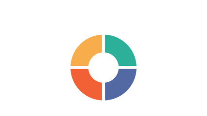 Obraz premium AIDA infographic presentation layout fully editable.