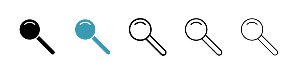 Magnifying glass icon pack