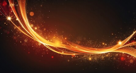 Obraz premium christmas warmth abstract background design illustration backdrop