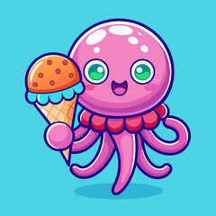 jelly fish Vector illustration