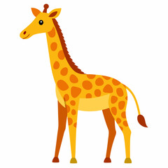 Giraffe  Silhouette  Vector  Illustration