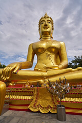 The Big Buddha statue on Khao Phra Tamnak (Pattaya hill) in Pattaya, Thailand