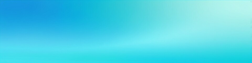 Pastel blue, turquoise blurred gradient background. Maldives ocean calm water. Underwater marine colors. Sea diving. Abstract trendy conceptual design for flyer, poster, banner, card. Copy space.