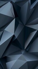 Fototapeta premium Modern blue and grey geometric abstract illustration in real estate business theme.
