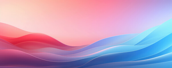 Elegant abstract soft pastel gradient background with flowing shapes and vibrant hues