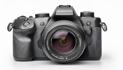 Fototapeta premium digital camera isolated on white