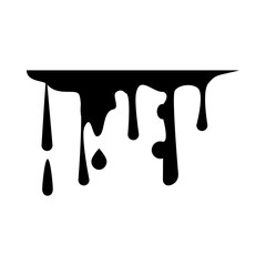 Drop paint icon template