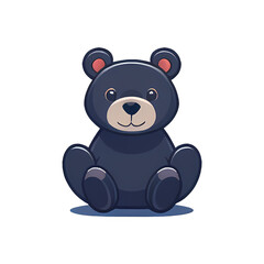 Obraz premium A black bear