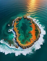 Beautiful sea beach wallpaper