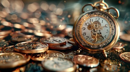 Discuss the benefits of diversified investment portfolios. focus cover all object,deep dept of field no dust