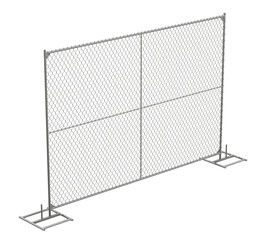 Versatile Site Security Solution: Chain Link Fence
This 3D render presents a comprehensive chain link fence system, providing versatile solutions for temporary site security and protection.