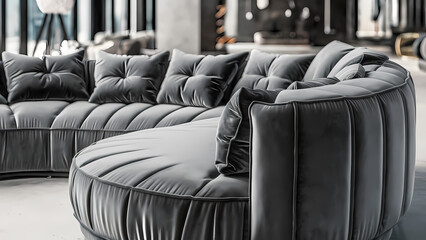 Obraz premium interior of a modern living room sofa set