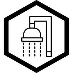 Shower Icon Design