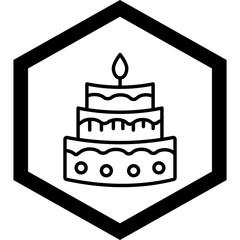 Cake Icon Design