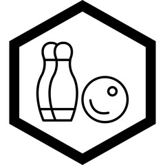 Bowling Icon Design