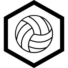 Volleyball Icon Design