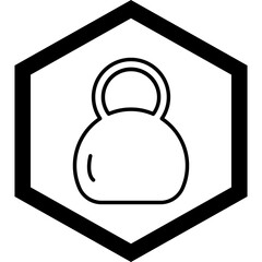 Kettlebell Icon Design