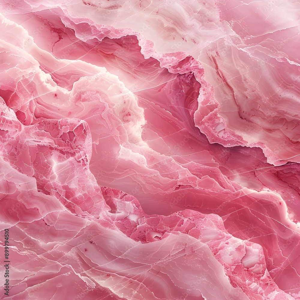 Poster Smooth Elegant Marble Texture in Soft Pink Hues for Beauty and Lifestyle Product Mockups