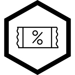 Discount Coupon Icon Design