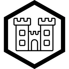 Castle Icon Design