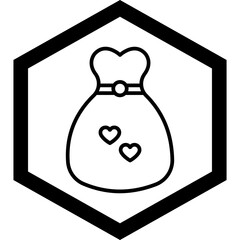 Beautiful Dress Icon Design
