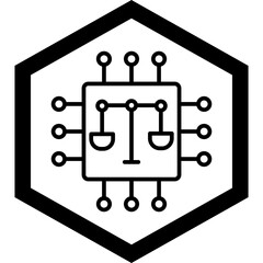 Ai Ethic Vector Icon Design