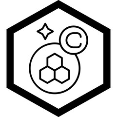 Obraz premium Collagen Vector Icon Design