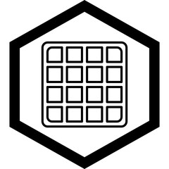 Grid Vector Icon Design