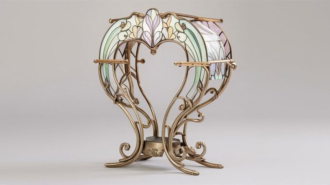 Elegant vintage-style jewelry stand, ideal for advertising jewelry and handcrafted items. Ideas for the home