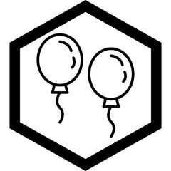 Balloons Icon Design