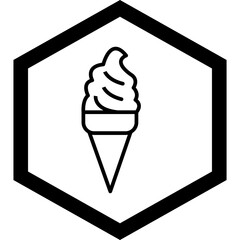Ice Cream Icon Design