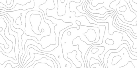 Modern design with White background with topographic wavy pattern design, topographic contours map background with geometric lines. geometric white abstract papercut of line topography.