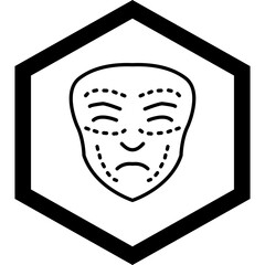 Facial Plastic Surgery Icon Design