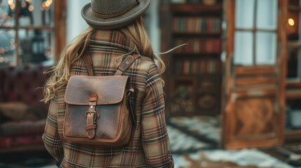 Leather Backpack