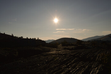 Cinder Cones and Lava Rocks